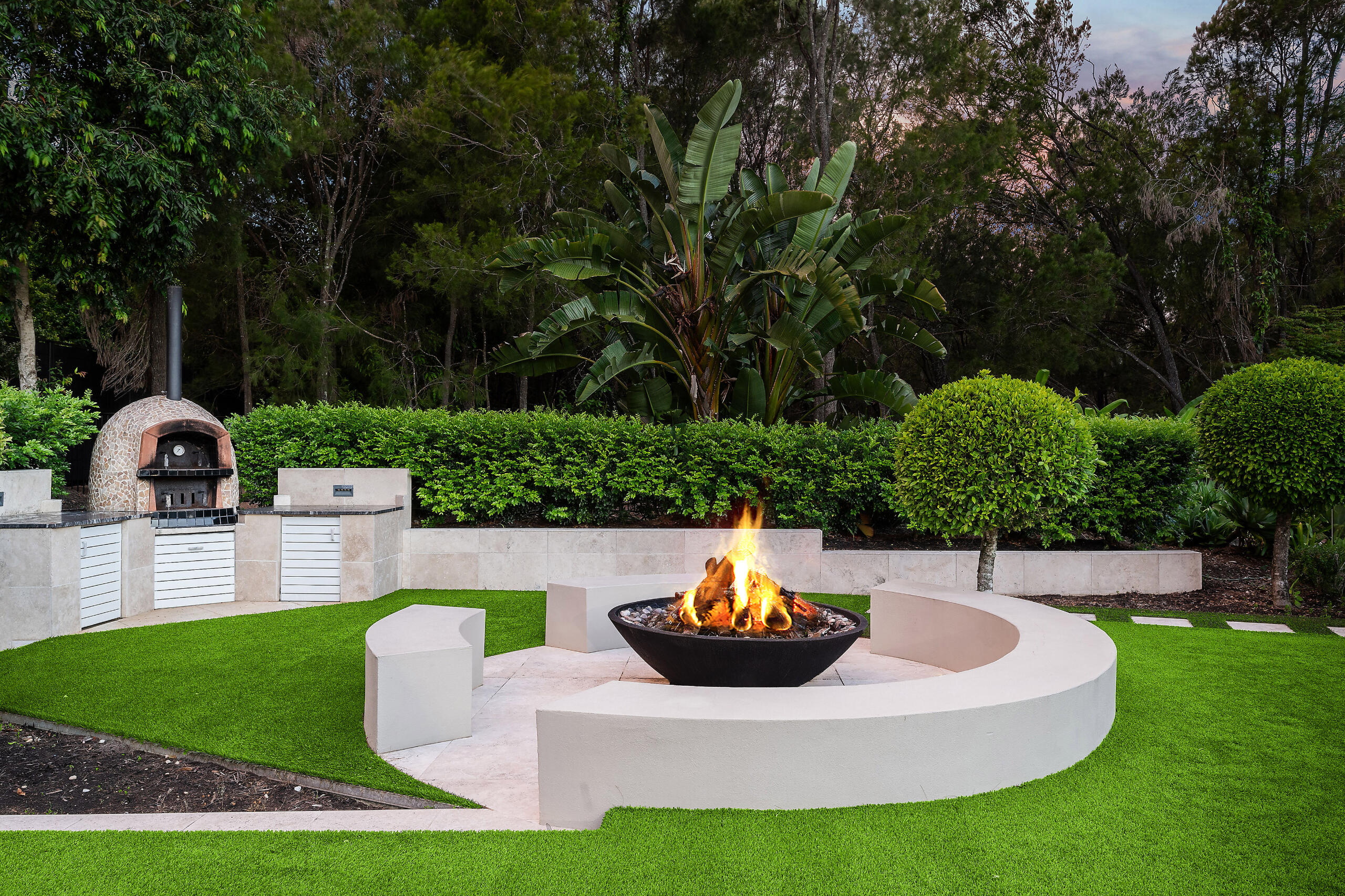 Firepit and Outdoor Oven